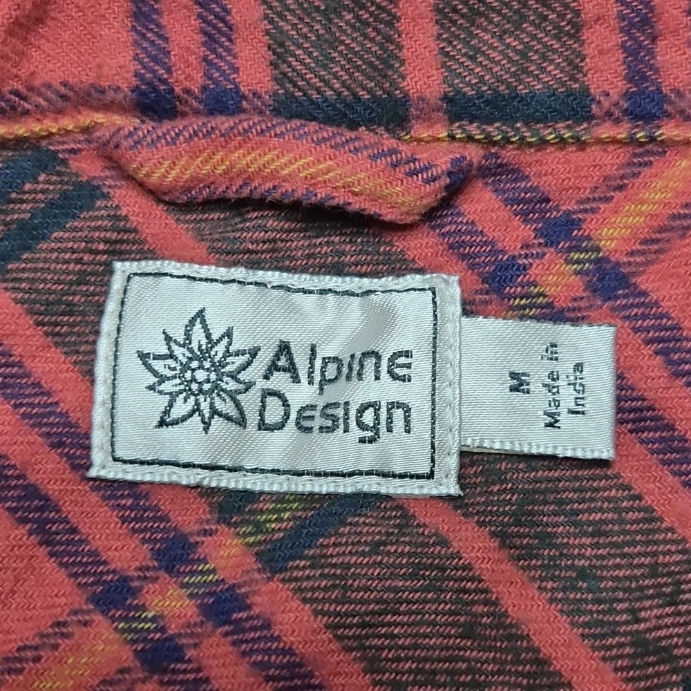 Alpine Design Women's AD Hike Midweight Flannel Size M NWT - Picture 6 of 11